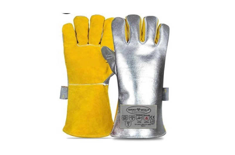 Heat Resistant Aluminized Gloves